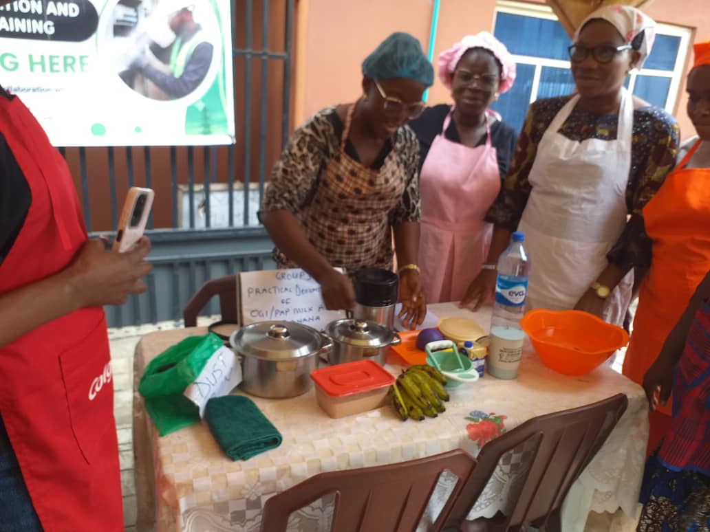 Food and nutrition practical session