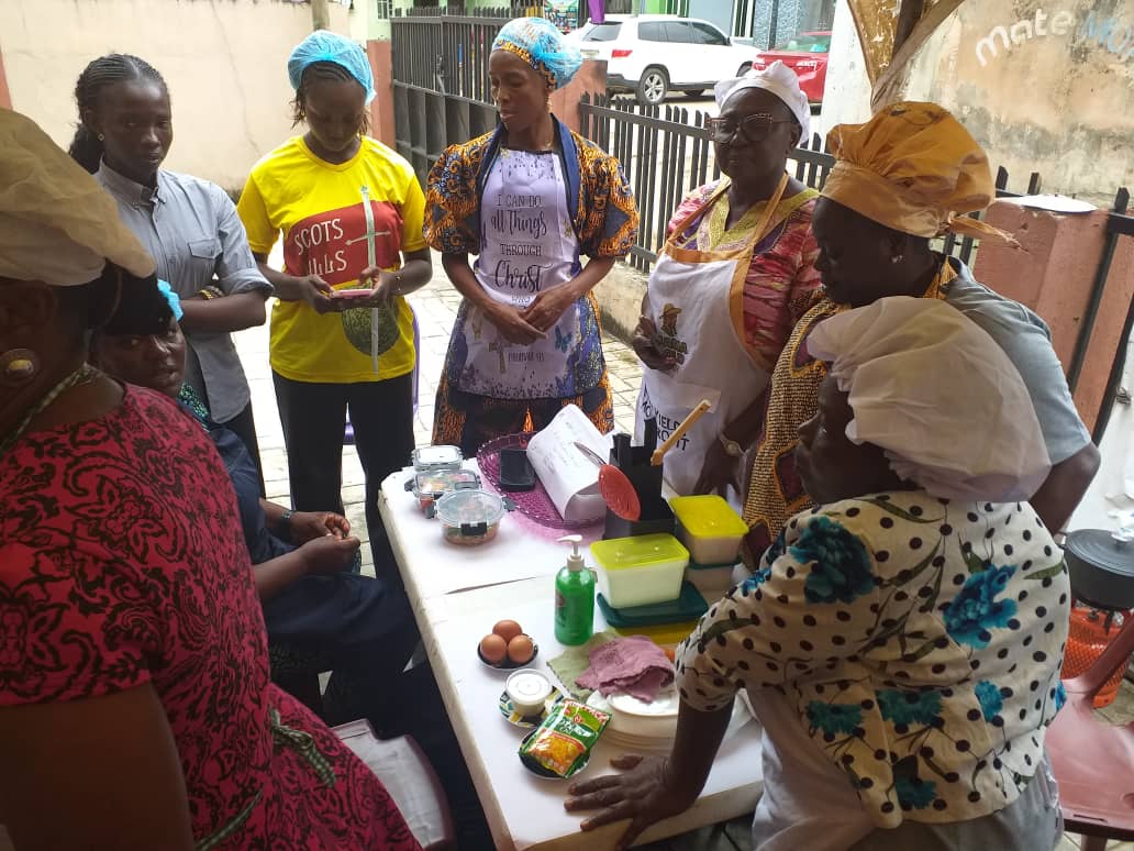 Food and nutrition practical session