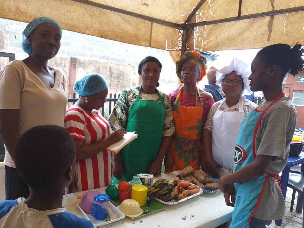 Food and nutrition practical session
